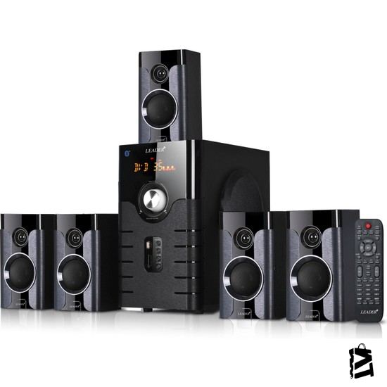 Leader H-5872 Sd/mmc/usb/fm/bt Uzaktan Kumandalı 5+1 Ses Sistemi - Elden Taksitle Sözleşmeli Senetli Alışveriş