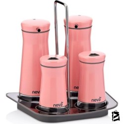 Neva N2400 Sweet Pembe Maxi 4'lü Baharat Seti