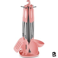 Neva N2357 Pembe Sweet 7'li Kepçe Seti