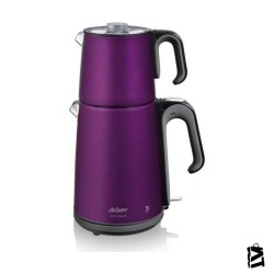 Arzum AR3042 Çaycı Delux Mürdüm Çay Makinesi