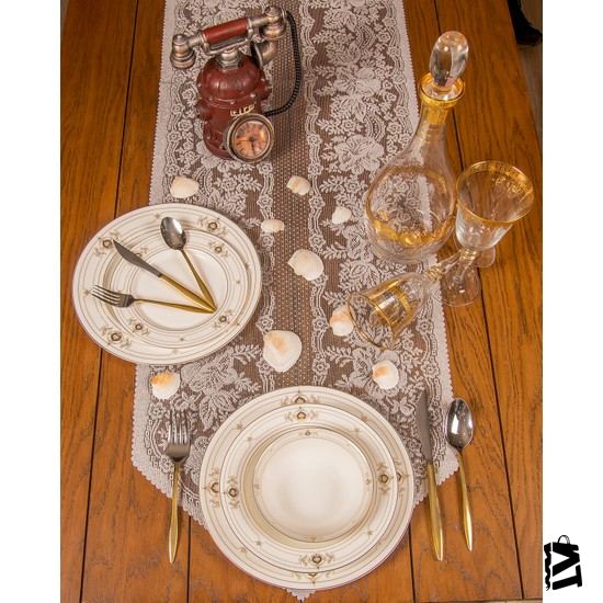 Schafer 13004 24 Parça 6 Kişilik Fine Bone Yemek Takımı - Elden Taksitle Sözleşmeli Senetli Alışveriş