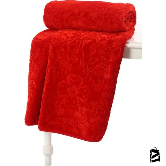 özdilek çift Kişilik Battaniye Prestige Prestij Kırmızı 220x240cm - Elden Taksitle Sözleşmeli Senetli Alışveriş