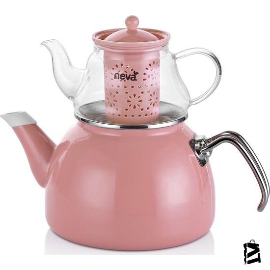 Neva N2445 Sweet Pembe Demlik Seti - Elden Taksitle Sözleşmeli Senetli Alışveriş
