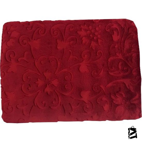 özdilek çift Kişilik Battaniye Prestige Prestij Bordo 220x240cm - Elden Taksitle Sözleşmeli Senetli Alışveriş