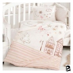 Özdilek Bebek Nevresim Takımı Stella Pembe