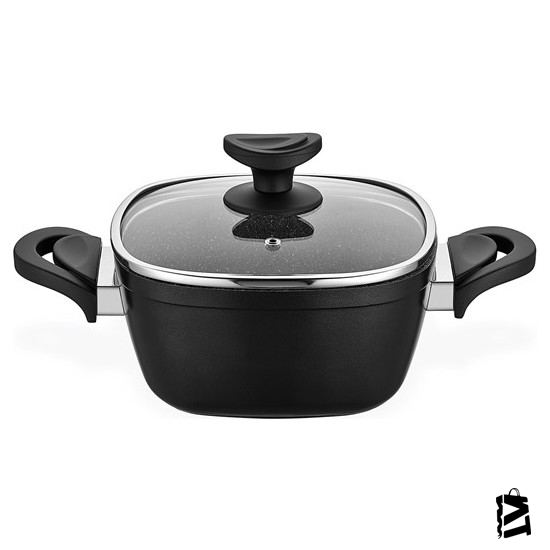 Schafer Granit Gastronomie Derin Tencere 24 Cm Siyah - Elden Taksitle Sözleşmeli Senetli Alışveriş
