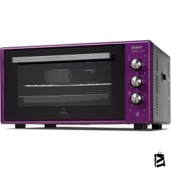 Arzum AR2034 Cookart Color 50 LT Çift Camlı Fırın Mürdüm