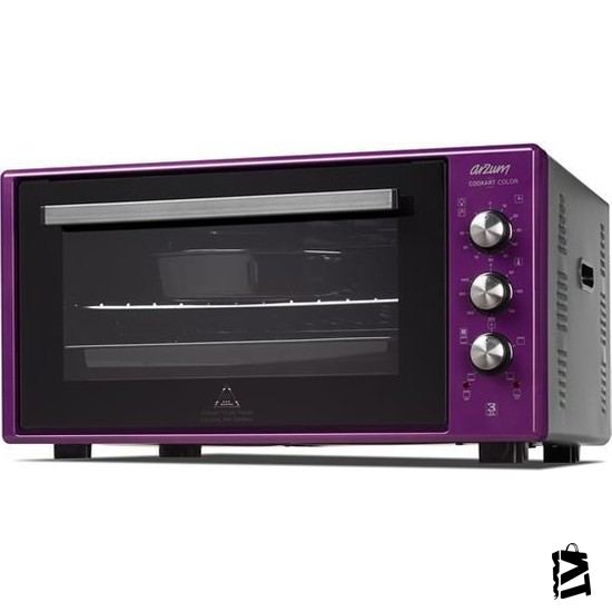 Arzum Ar2034 Cookart Color 50 Lt çift Camlı Fırın Mürdüm - Elden Taksitle Sözleşmeli Senetli Alışveriş