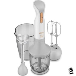 Arzum AR1014 Prostick 1500W Çubuk Blender Seti - Beyaz