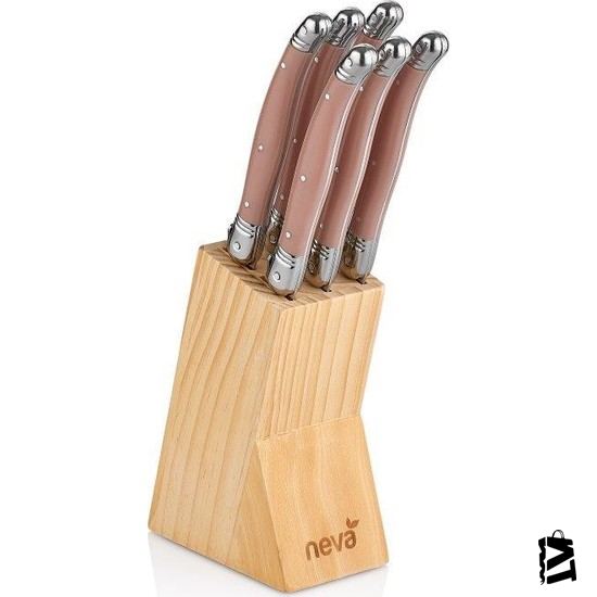 Neva Sweet Rose Mini 6lı Bıçak Seti - Elden Taksitle Sözleşmeli Senetli Alışveriş