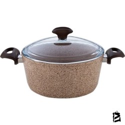 Falez Creamy Granit 28 Cm Derin Tencere