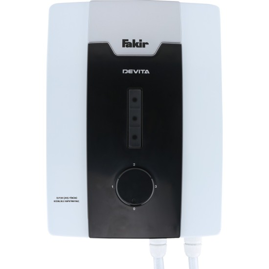 Fakir Devita Elektrikli şofben Siyah - Elden Taksitle Sözleşmeli Senetli Alışveriş